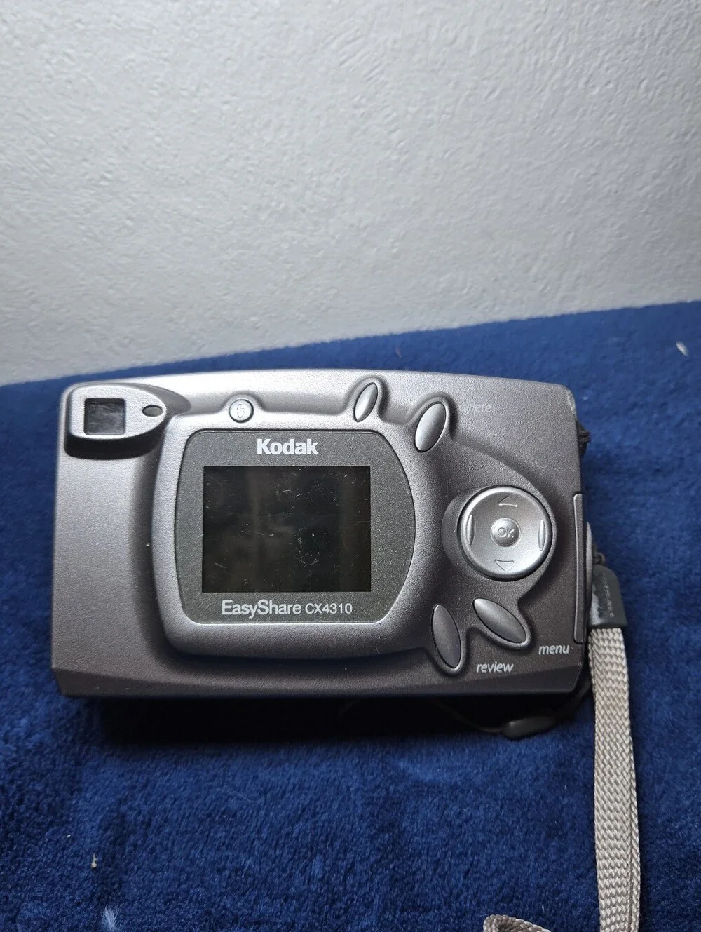 Kodak Easy CX4310 3.2MP Digital Camera Silver Tested -Works